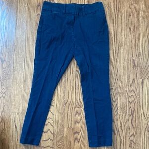 LOFT Dark Blue Petite Trousers